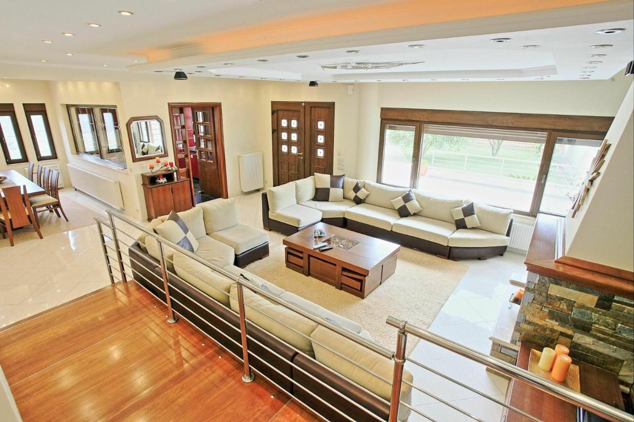 Acharavi Beach Villa By Posarellivillas 外观 照片